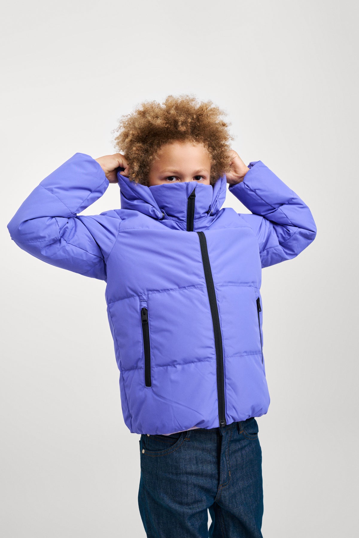 REIMA warme Kinder Daunenjacke Paimio 5100282A 5660 lila