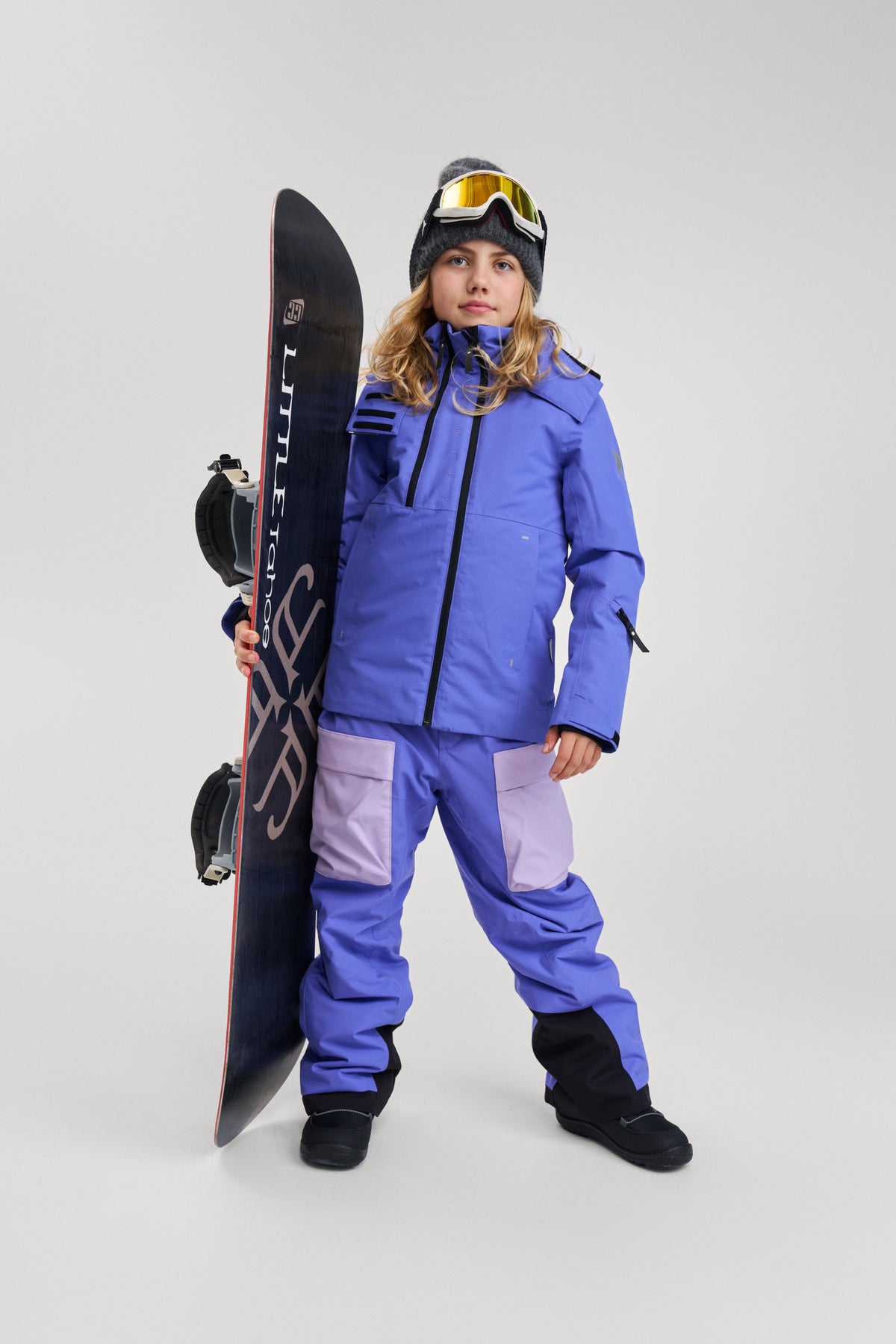 REIMA TEC Kinder Skijacke Winterjacke Perille 5100053C violett 5660
