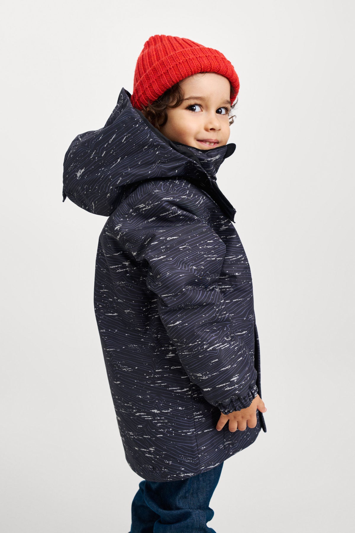 REIMA TEC reflektierende Winterjacke Hohde