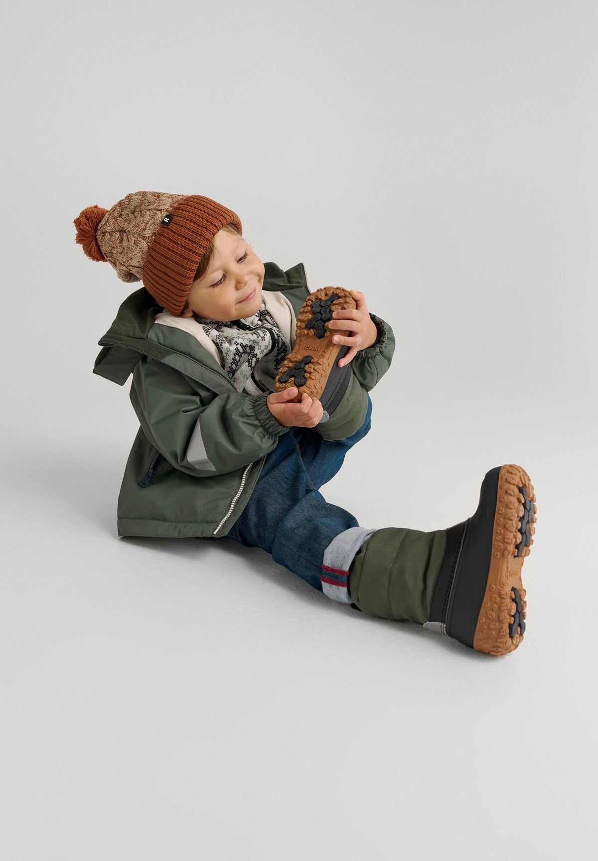 Reima Kinder Winterstiefel /Winterschuh Loskari grün 5400134A 8510