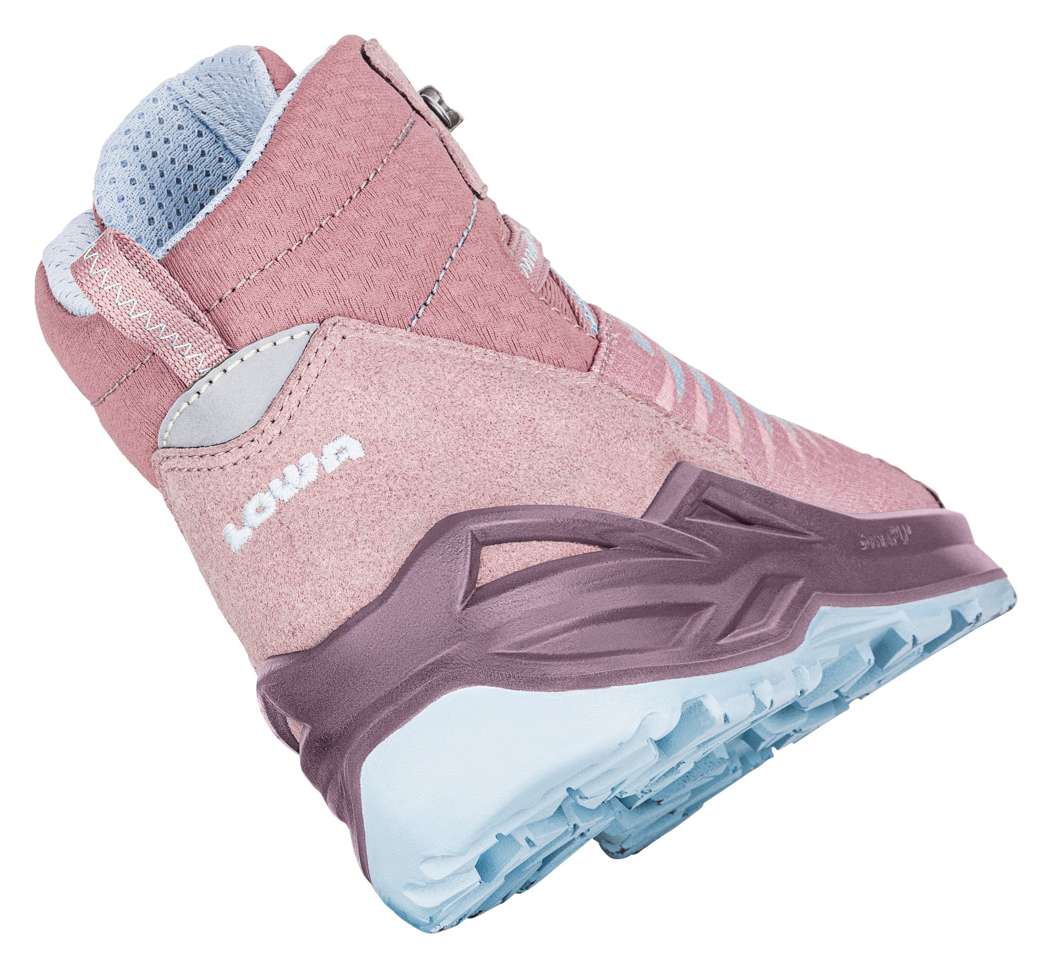 Lowa Kinder Wanderschuhe / Trekkingschuh Zirrox rosa GTX MID JR
