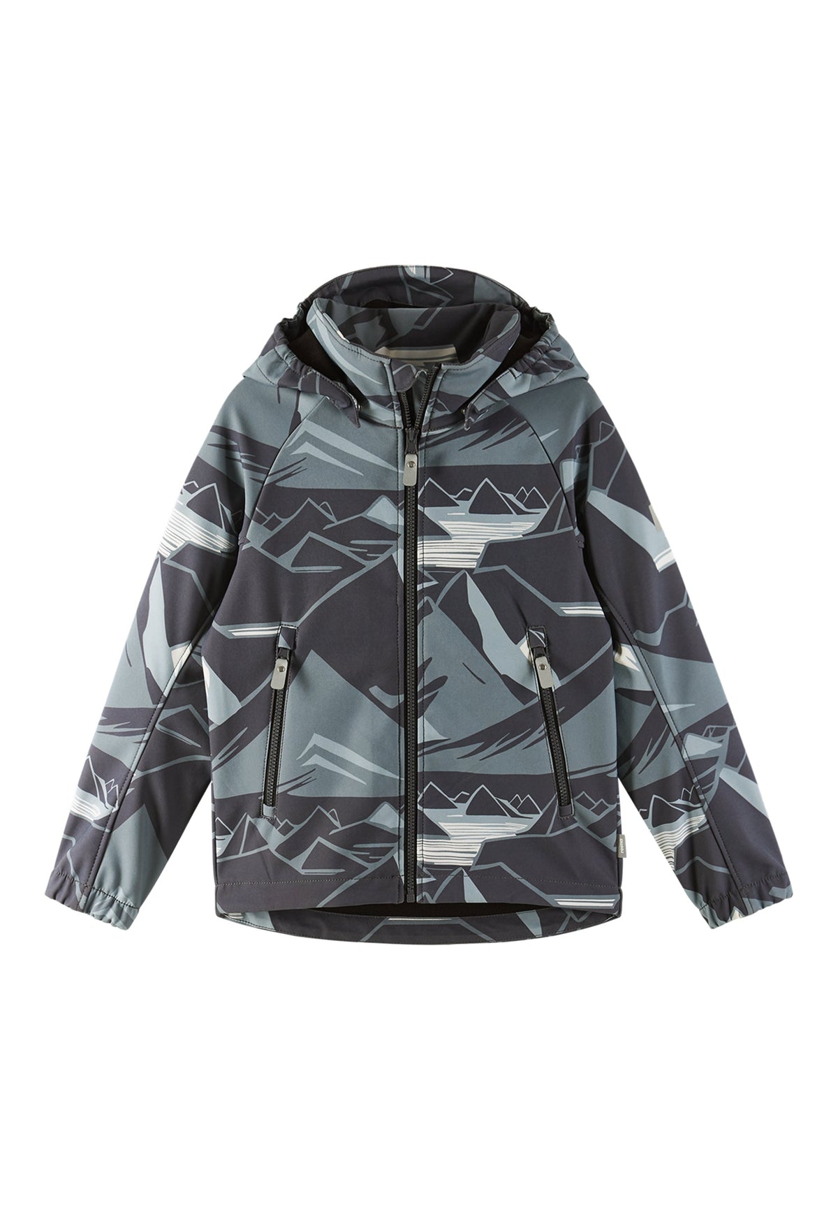 REIMA Kinder Softshelljacke Aitoo schwarz 5100139A-9782