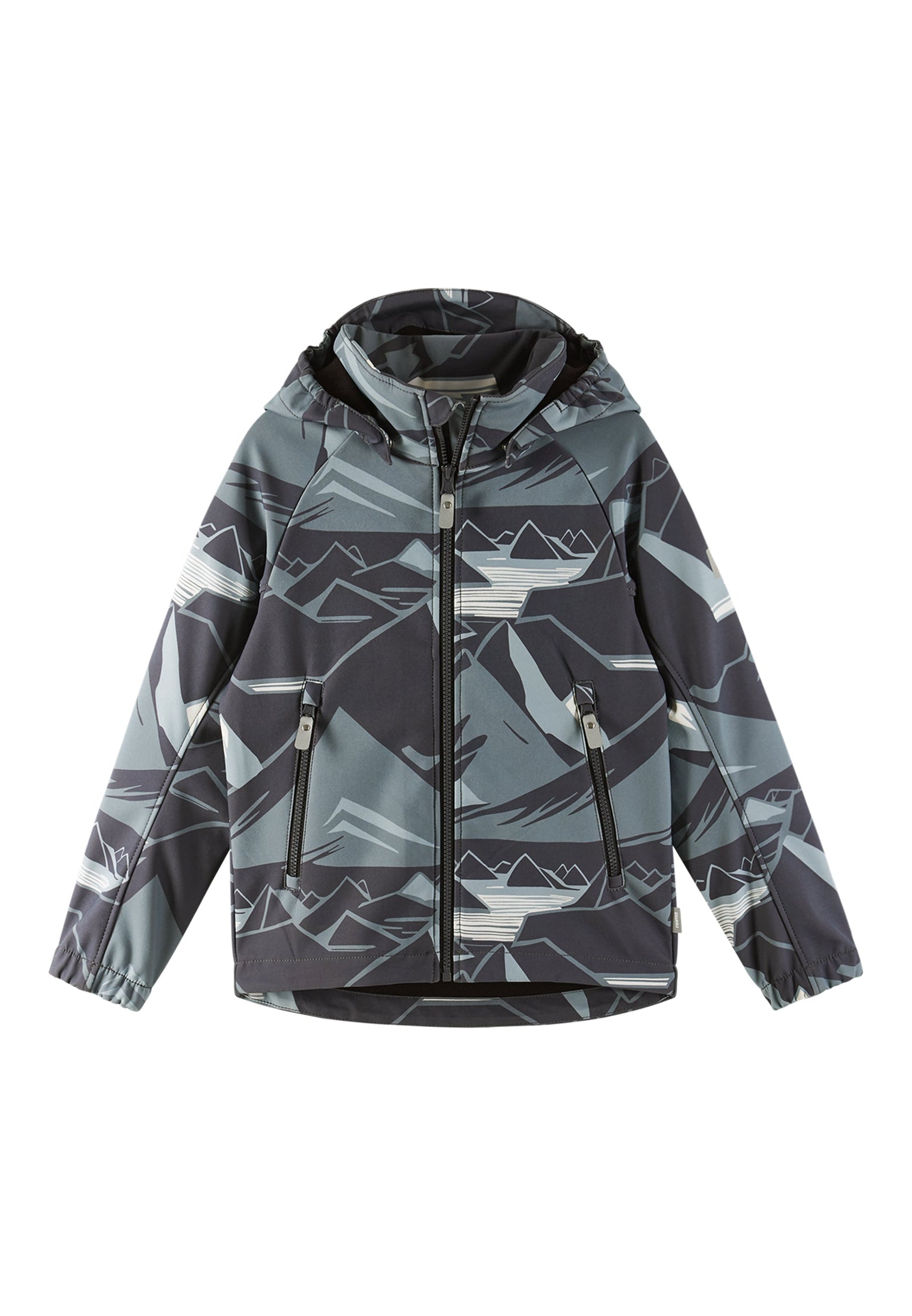 REIMA Kinder Softshelljacke Aitoo schwarz 5100139A-9782