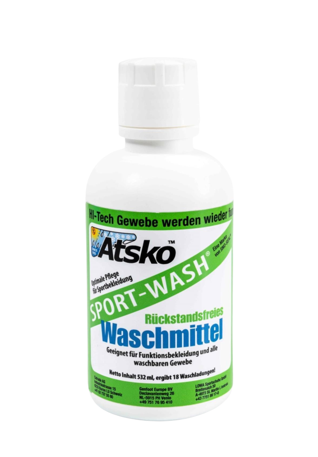 Atsko Sport-Wash Sport Waschmittel für alle Outdoor-Textilien