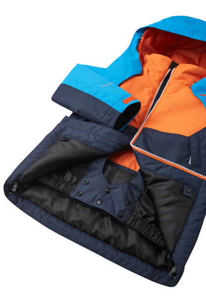 REIMA TEC Skijacke/Winterjacke Autti <br>Gr. 92, 116<br> Schneefang & verstellbare Ärmelbündchen<br> funktionelle Details<br> WS 10'000 mm