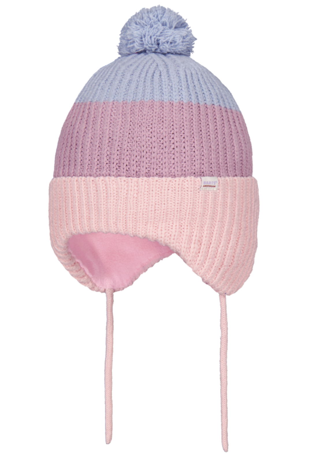 Barts Kinder Wintermütze Chinty Earflap 4285 rosa/lila