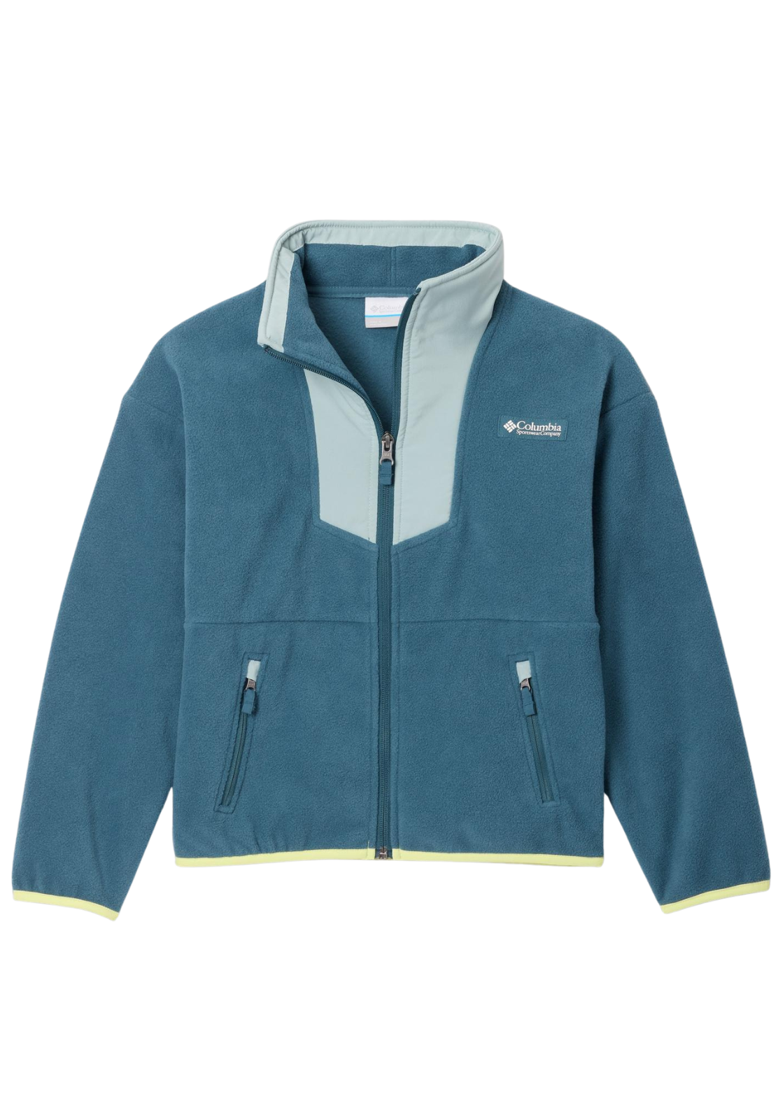 COLUMBIA Kinder Fleecejacke Sequoia Grove Full Zip 2087631-429 everblue mint/blau
