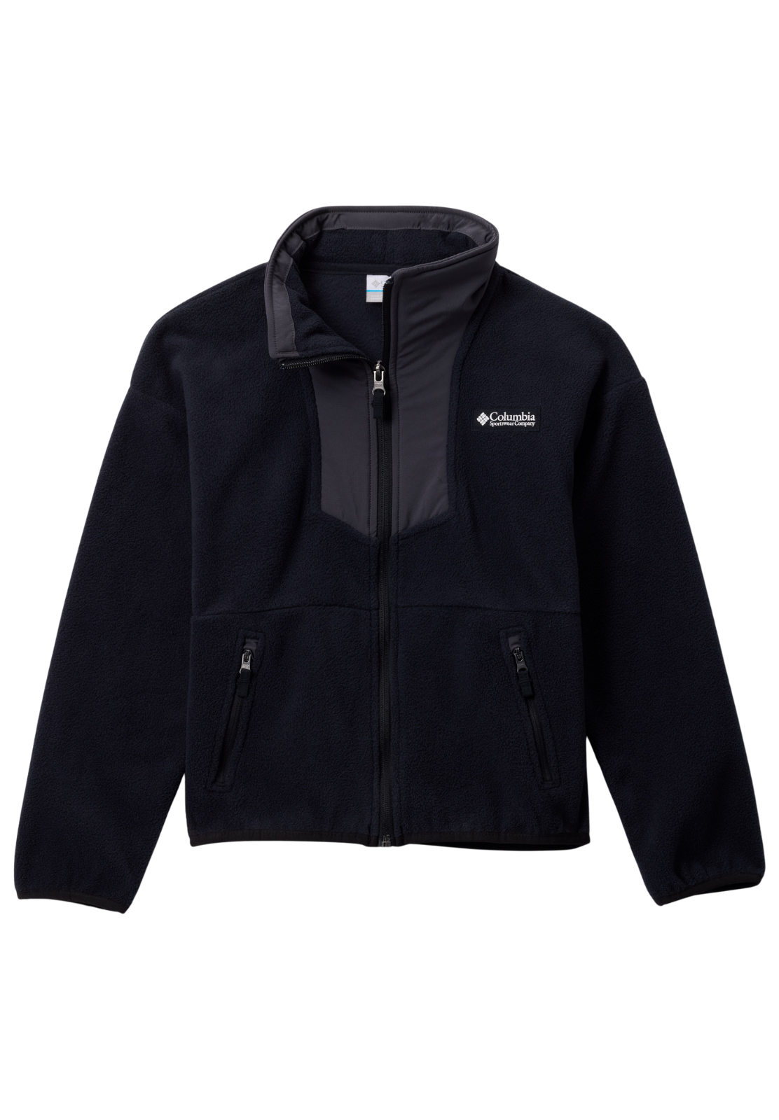 COLUMBIA Kinder Fleecejacke Sequoia Grove Full Zip 2087631-011 black schwarz