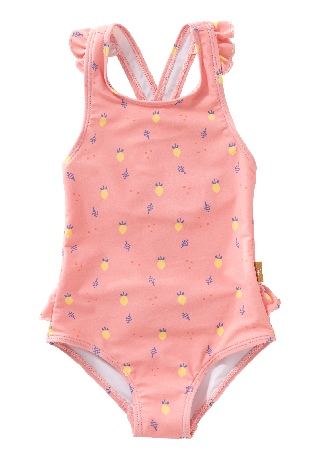 FRESK Kinder Badeanzug / Badekleid / Tanksuit mit UV-Schutz 50 rosa Ananas