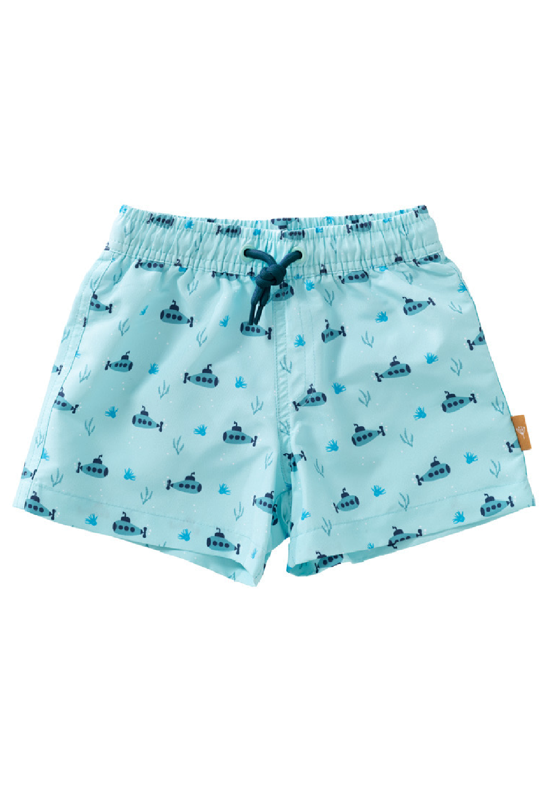FRESK Kinder Badeshort / Badehose mit UV-Schutz 50 hellblau U-BootSW2508-72