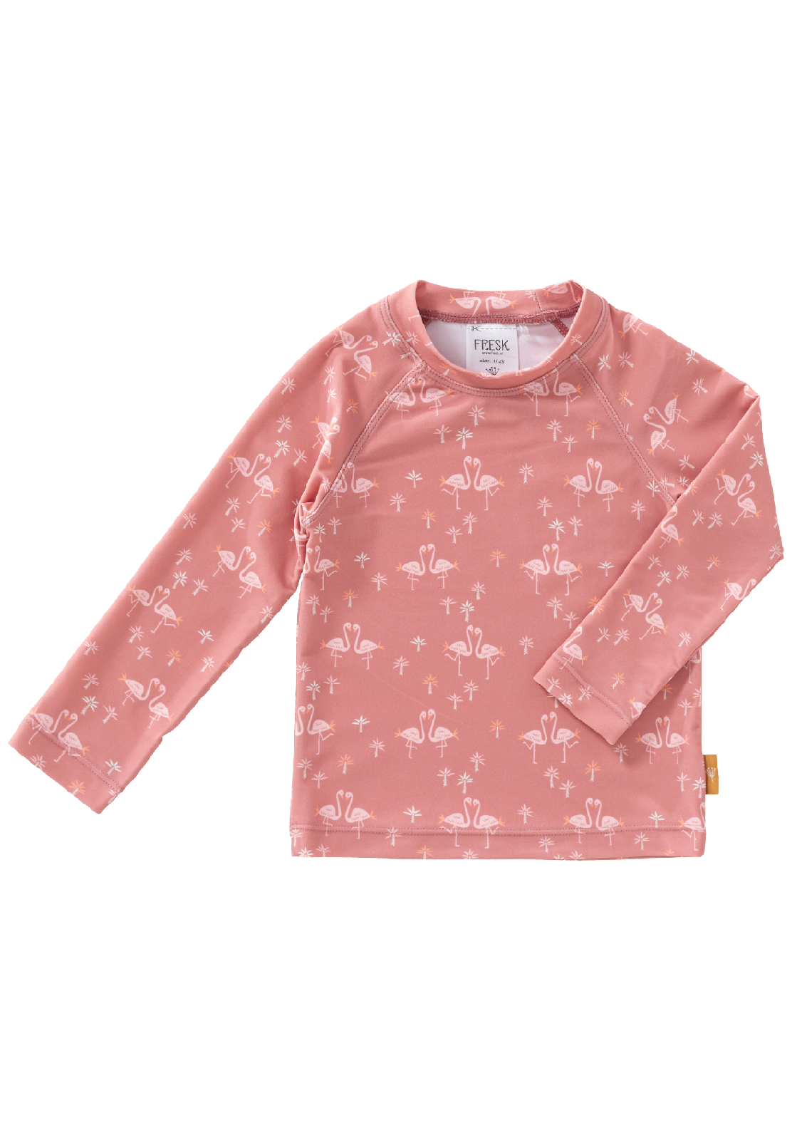FRESK Kinder UV-Shirt / Badeshirt mit UV-Schutz 50 rosa Flamingo