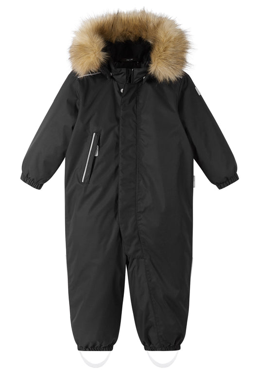 REIMA TEC Kinder Winteroverall / Skianzug Gotland schwarz 5100117A 9990