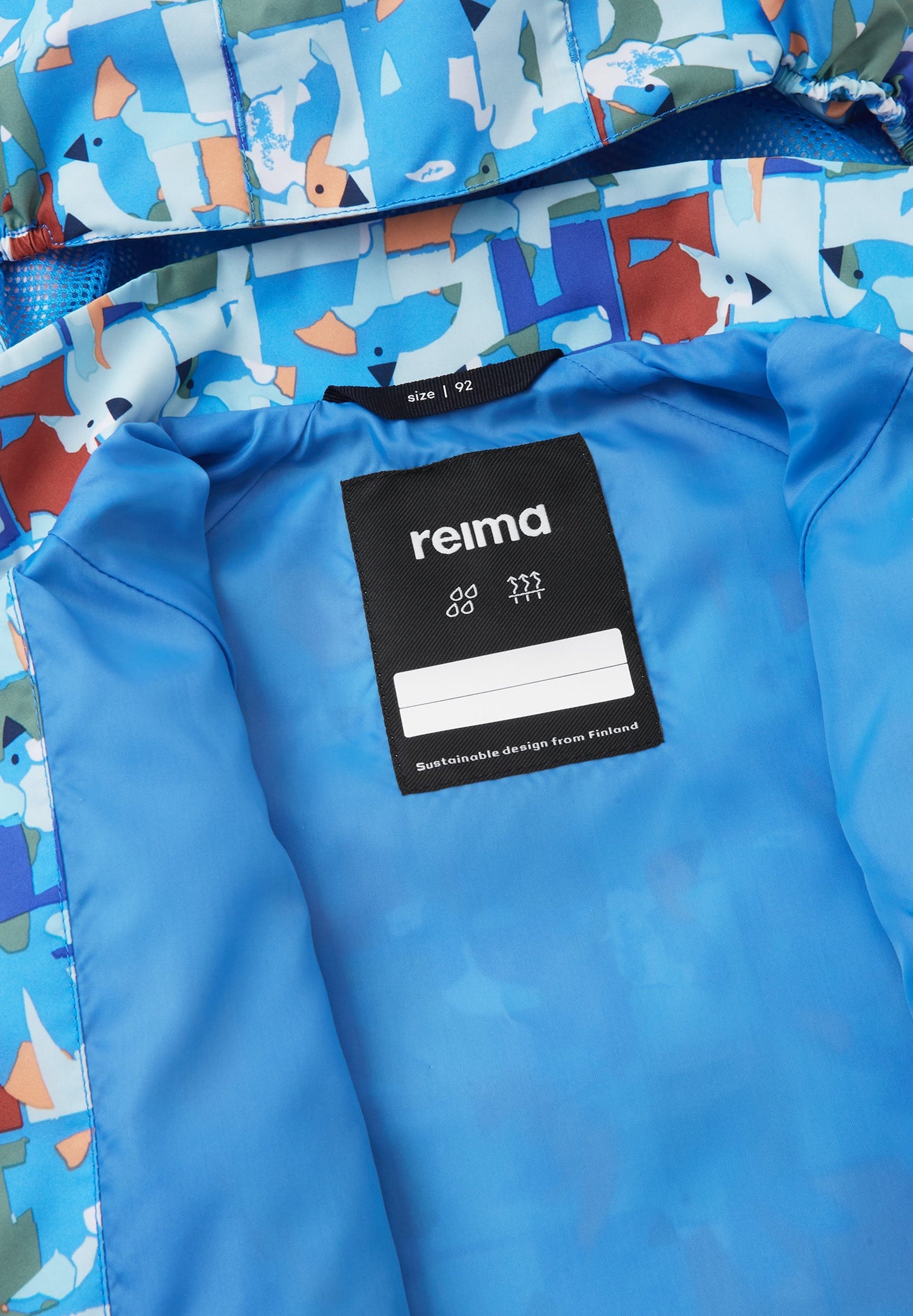 REIMA TEC Übergangs- und Regen-Jacke AKTIONSFARBE<br>Hete <br>Gr. 80, 86, 92 <br>WS 10'000 mm