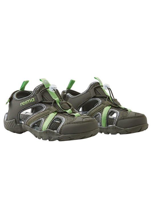 Reima Kinder Sandalen / Trekkingsandalen Hiekalla 569514/5400088A grün