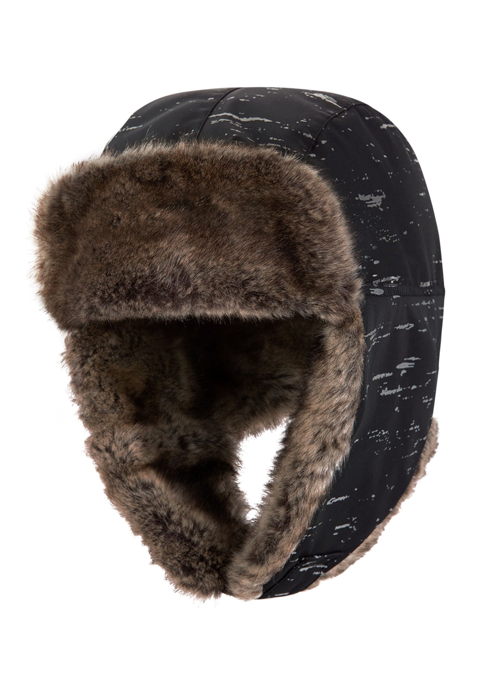 REIMA TEC wasserdichte Kinder Wintermütze Ilves reflektierend-schwarz 5300111c 9990