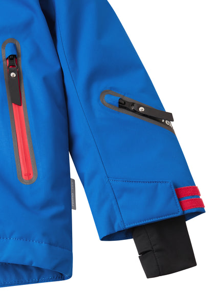 REIMA TEC Skijacke/Winterjacke<br> Kairala <br>Gr. 104 bis 140<br> Schneefang & verstellbare Ärmelbündchen mit Lycraeinsätzen <br>funktionelle Details<br> WS 12'000 mm