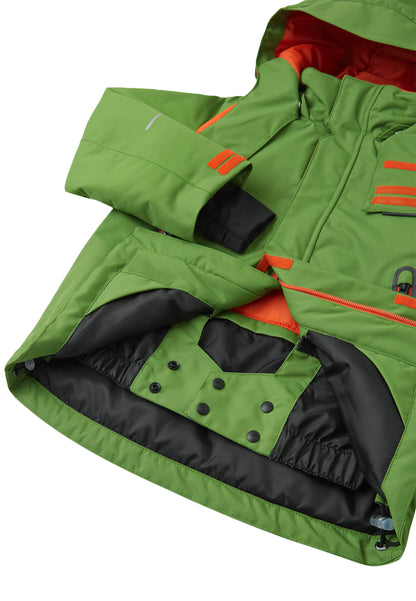 REIMA TEC Skijacke/Winterjacke<br> Kairala <br>Gr. 104, 110, 116, 128, 134<br> Schneefang & verstellbare Ärmelbündchen mit Lycraeinsätzen <br>funktionelle Details<br> WS 12'000 mm