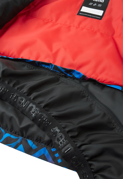 REIMA TEC Skijacke/Winterjacke<br> Kairala <br>Gr. 104 bis 140<br> Schneefang & verstellbare Ärmelbündchen mit Lycraeinsätzen <br>funktionelle Details<br> WS 12'000 mm