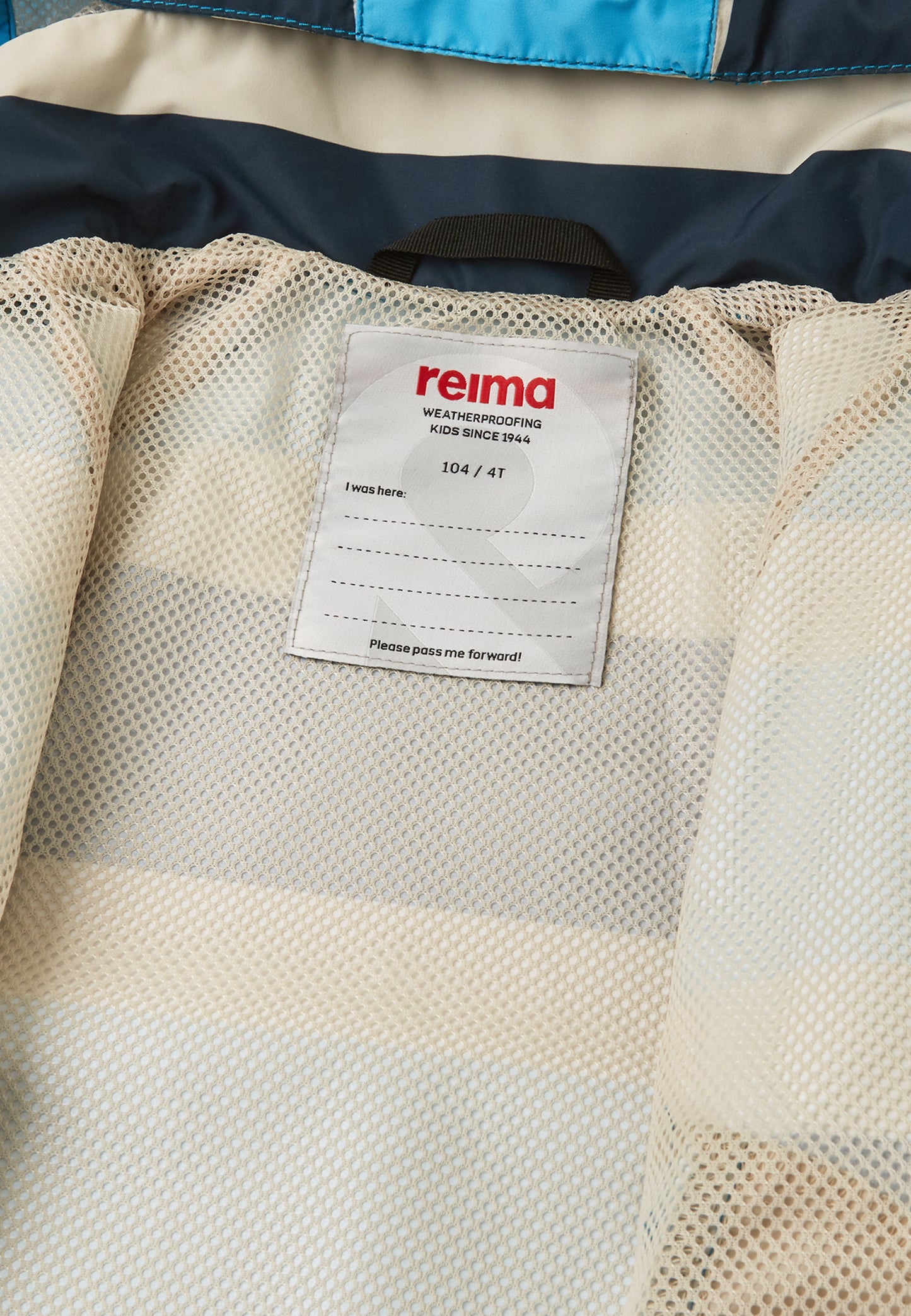 REIMA TEC Übergangs- und Regen-Jacke <br>Kallavesi <br>Gr. 104 - 140 <br>WS 10'000 mm