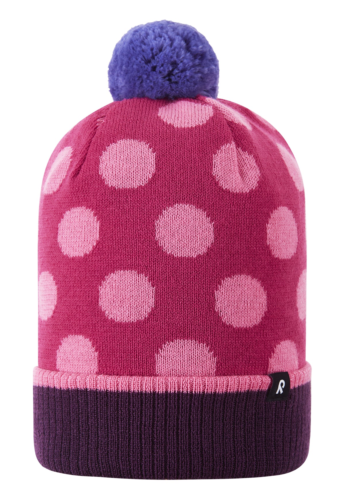 Reima Kinder Wintermütze aus Wollmix Koillinen Jenkka 5300278C 4821 pink-violett
