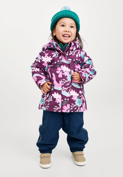 REIMA TEC Kinder Skijacke / Winterjacke / Parka Kuhmoinen violett 5100121A 4963