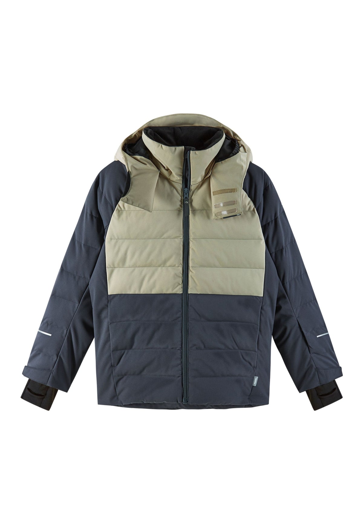REIMA Kinder Skijacke / Winterjacke mit Primaloft Kuosku blau 5100091B grau-beige 9780