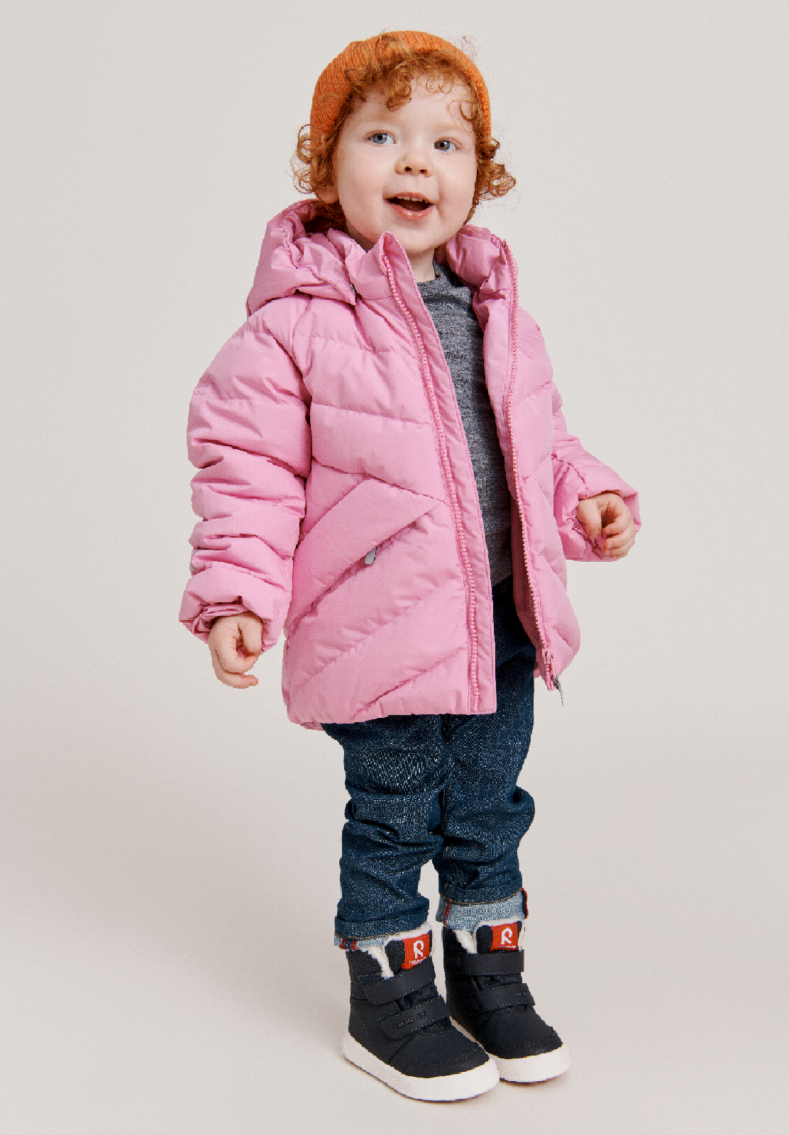 REIMA Kinder Daunenjacke Kupponen 5100034B pink 4700