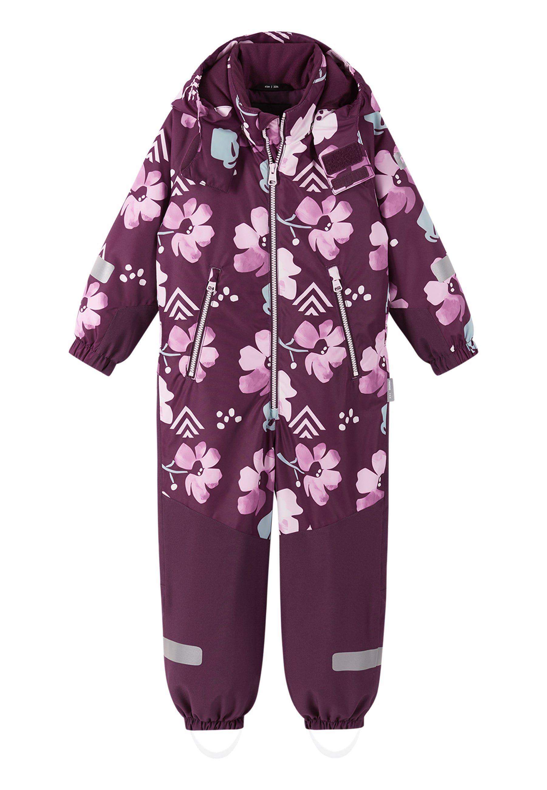 REIMA TEC Kinder Winteroverall / Skianzug Kurikka violett 5100131B 4964