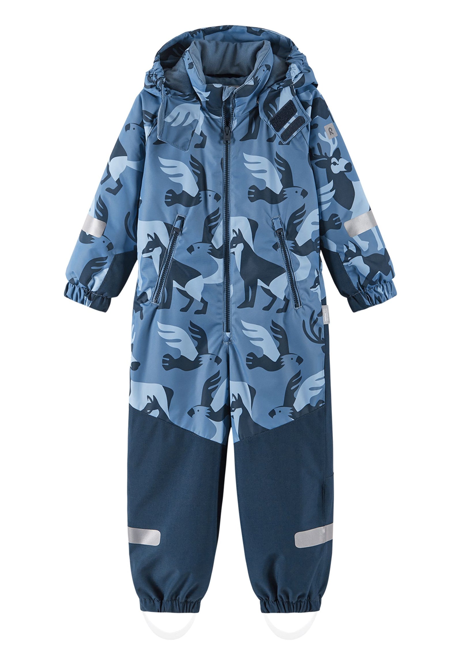 REIMA TEC Kinder Winteroverall / Skianzug Kurikka blau 5100131B 67A3