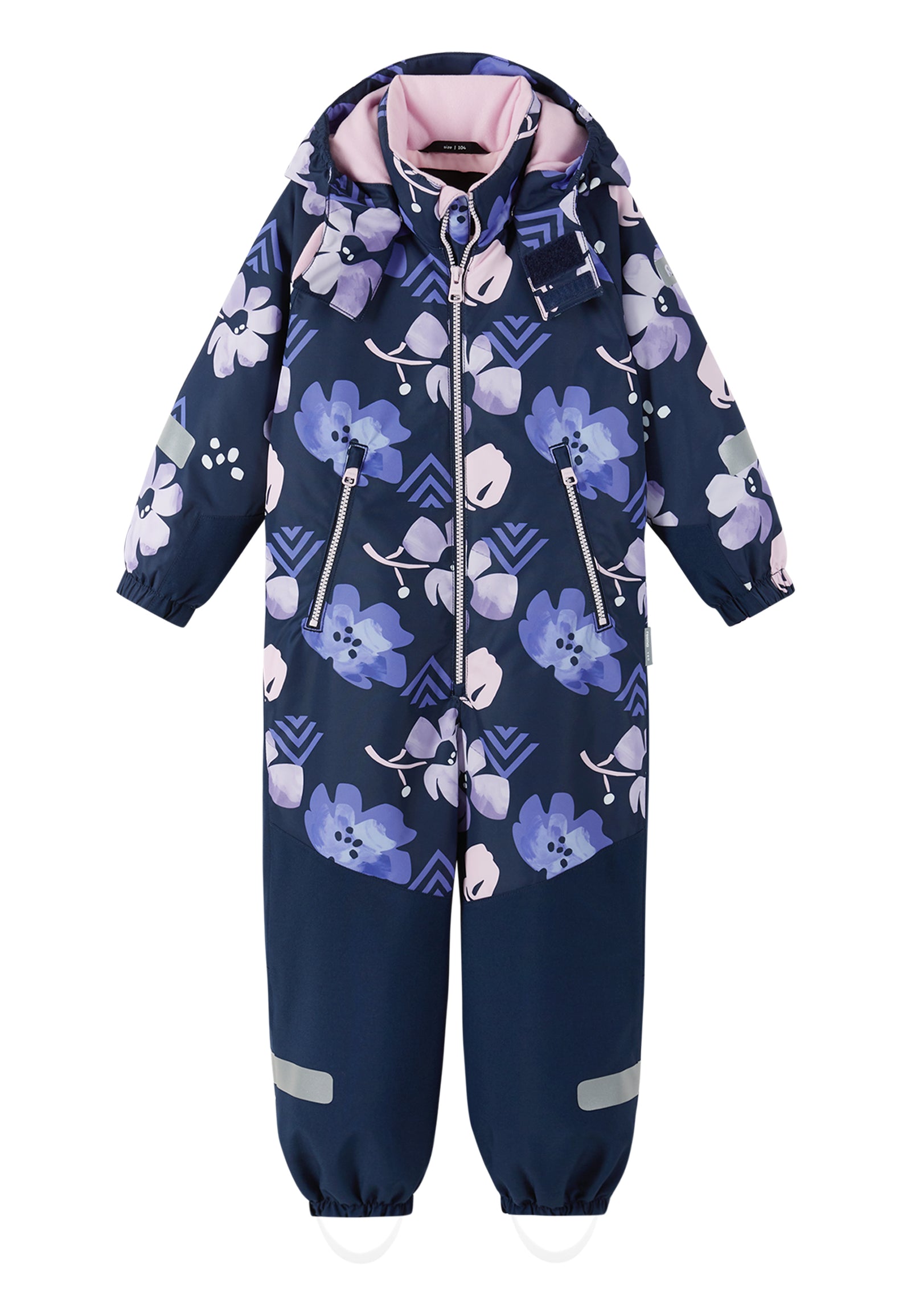 REIMA TEC Kinder Winteroverall / Skianzug Kurikka violett 5100131B 6982