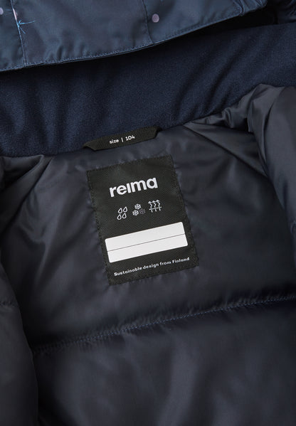 REIMA TEC+ Winteroverall/Skianzug <br>Kurikka <br>Gr. 104, 110, 116, 128, 134, 140 <br>extra robuster Po- und Knie/Schienbeinbereich <br>abnehmbare Fuss-Schlaufen <br>WS 10'000 mm