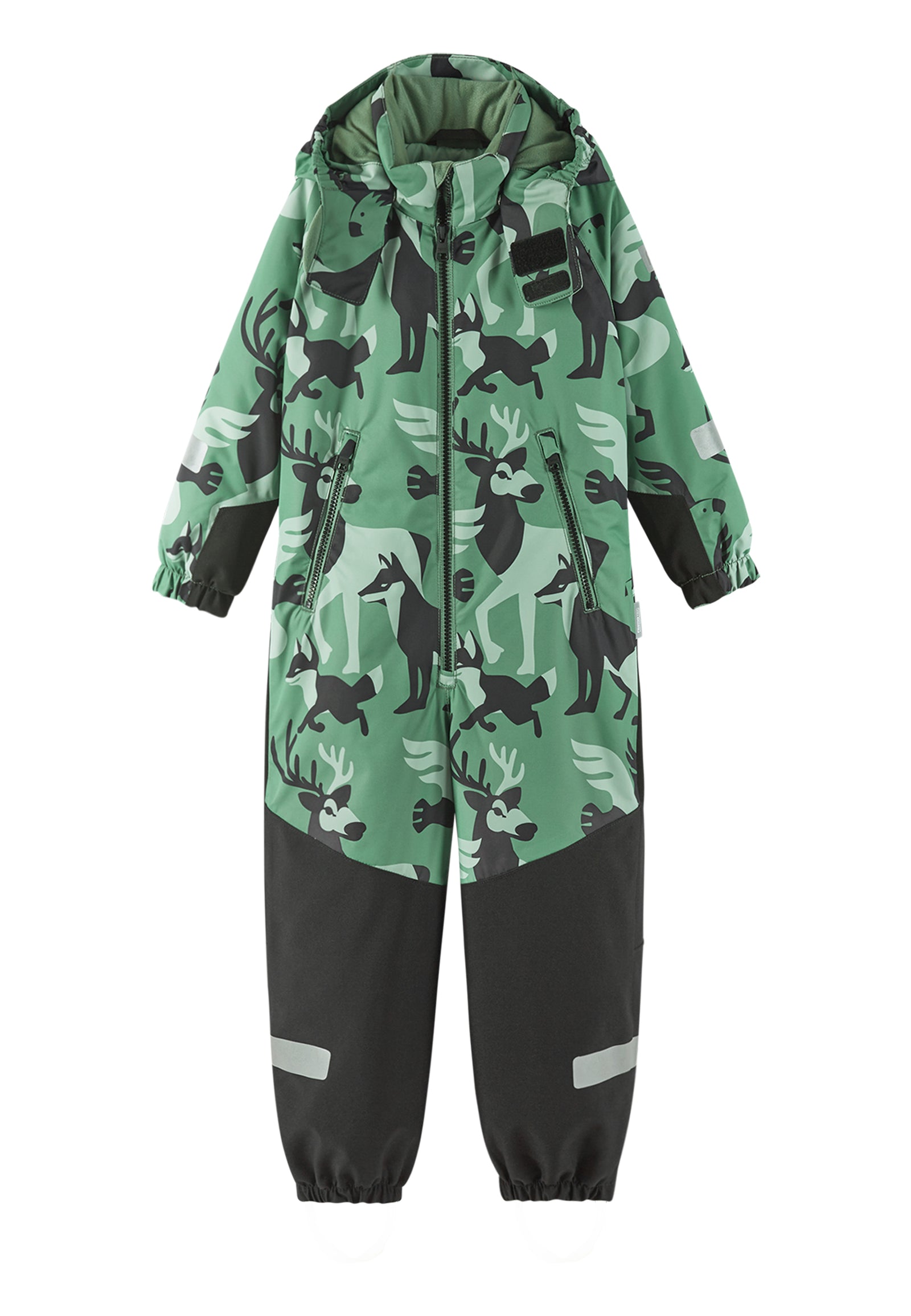 REIMA TEC Kinder Winteroverall / Skianzug Kurikka grün 5100131B 8683