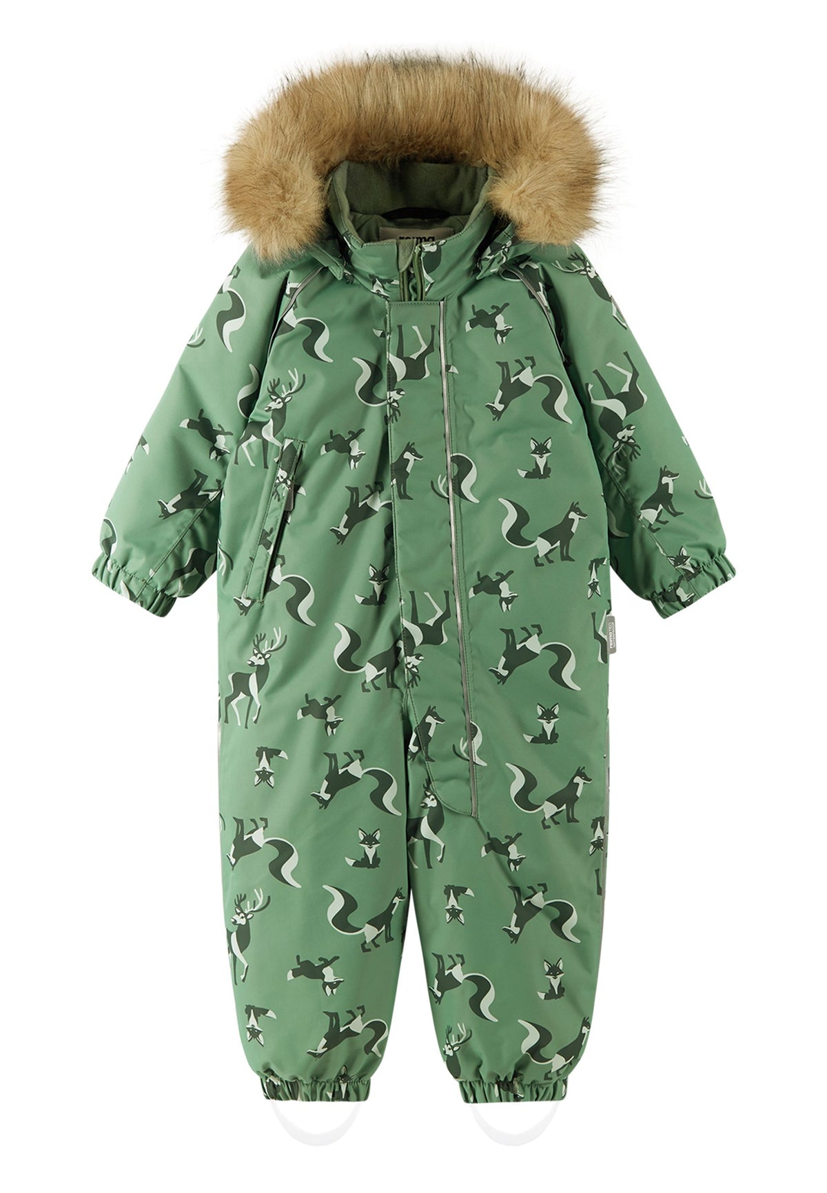 REIMA TEC Kinder Winteroverall / Skianzug Lappi grün 5100129C 8682
