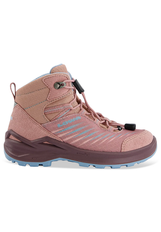 Lowa Kinder Wanderschuhe / Trekkingschuh Zirrox rosa GTX MID JR. 641129