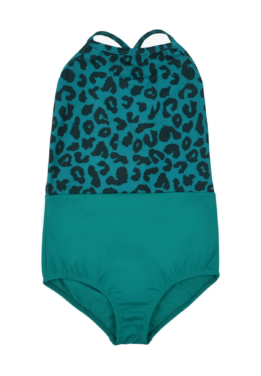 Main-Design Kinder Badeanzug Lena MMLena0348 grün / leo