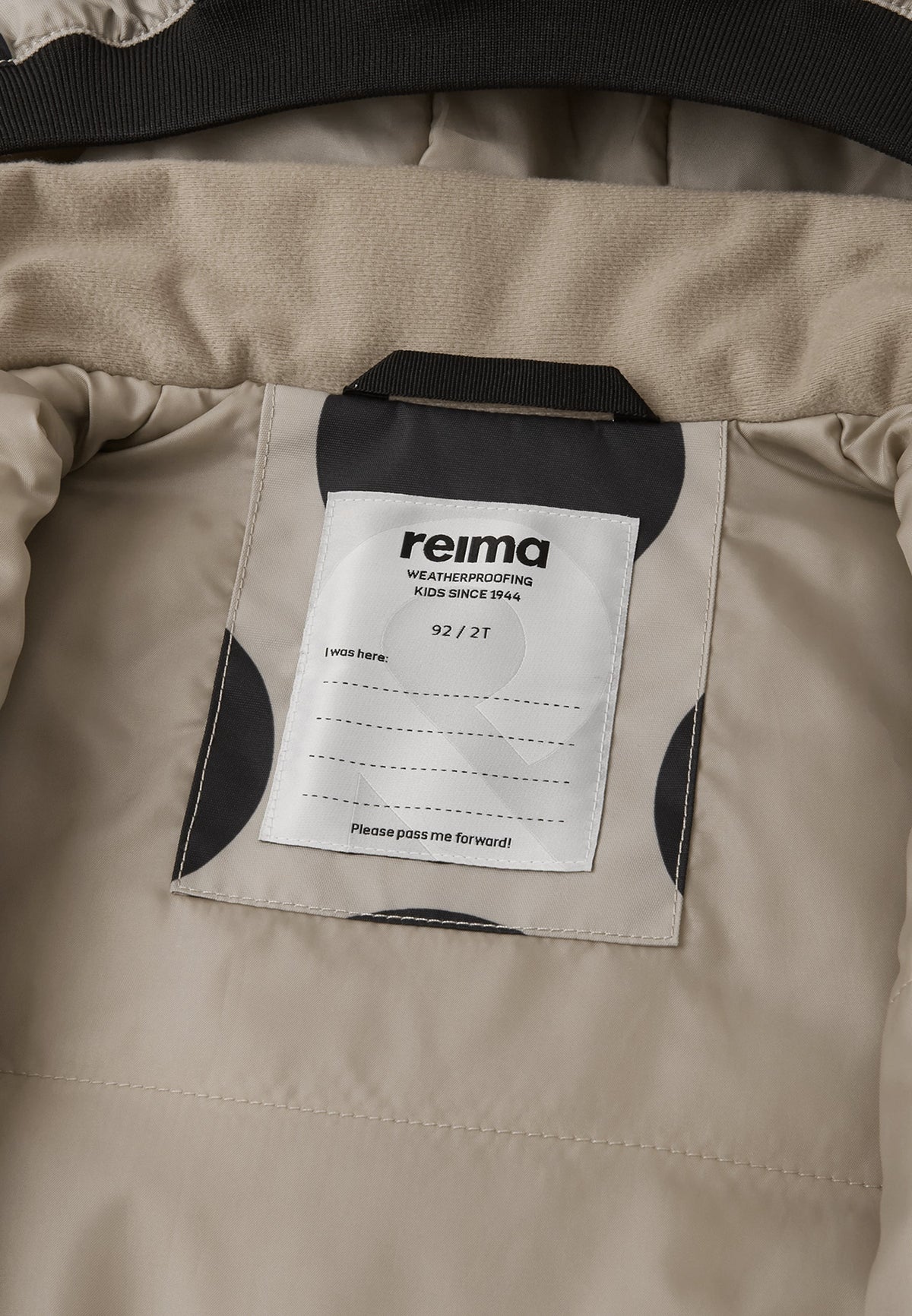 REIMA TEC gefütterter Regenoverall Marte Mid