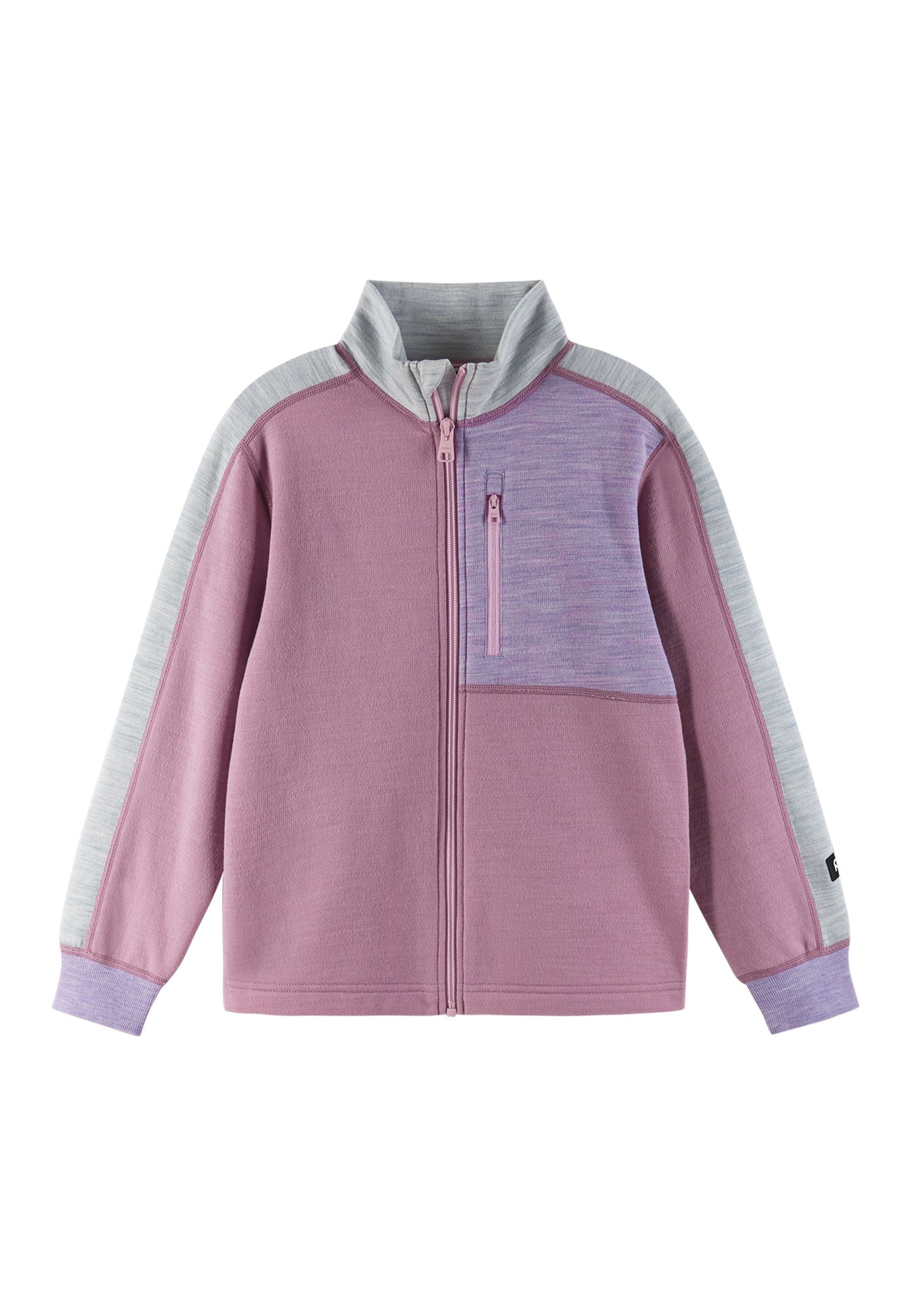 REIMA Kinder Fleecejacke Merino / Merinojacke  Merin 5200388B 450A rosa