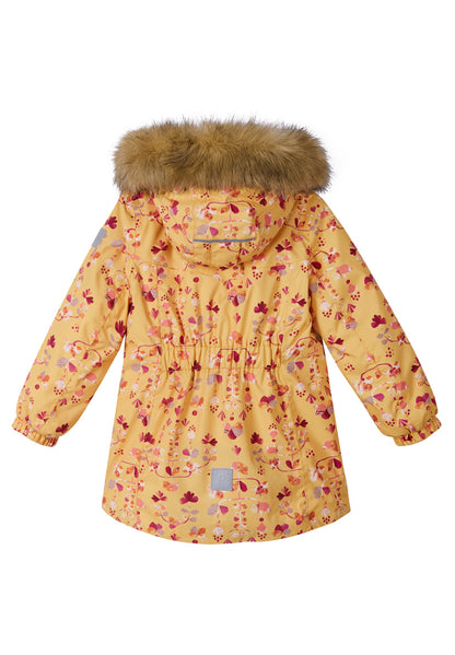 REIMA TEC Winterjacke/Parka Muhvi AKTIONSFARBE<br>Gr. 104 <br>Kunstpelz abnehmbar, langer Schnitt<br> WS 12'000 mm