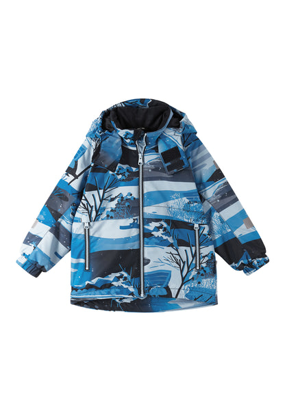 REIMA TEC Kinder Winterjacke Muonio blau 5100289B 698A