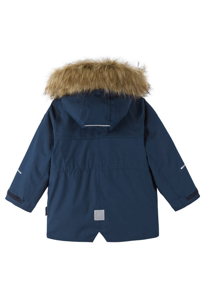 REIMA TEC warme Winterjacke/Parka <br> Mutka<br> Gr. 74 - 110<br> warm wattiert mit Fellex <br>(hochwertige künstliche Daune)<br> Parka/Kurzmantel <br>WS 8'000 mm