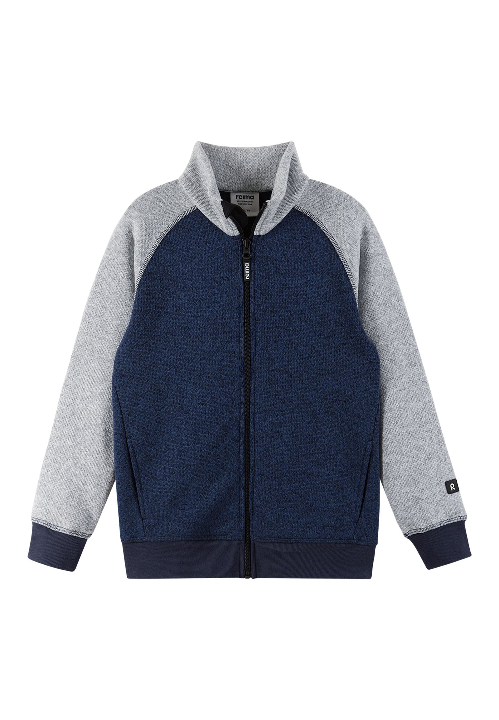 REIMA Kinder Fleecejacke Neulomus 5200365A 698A blau-grau

