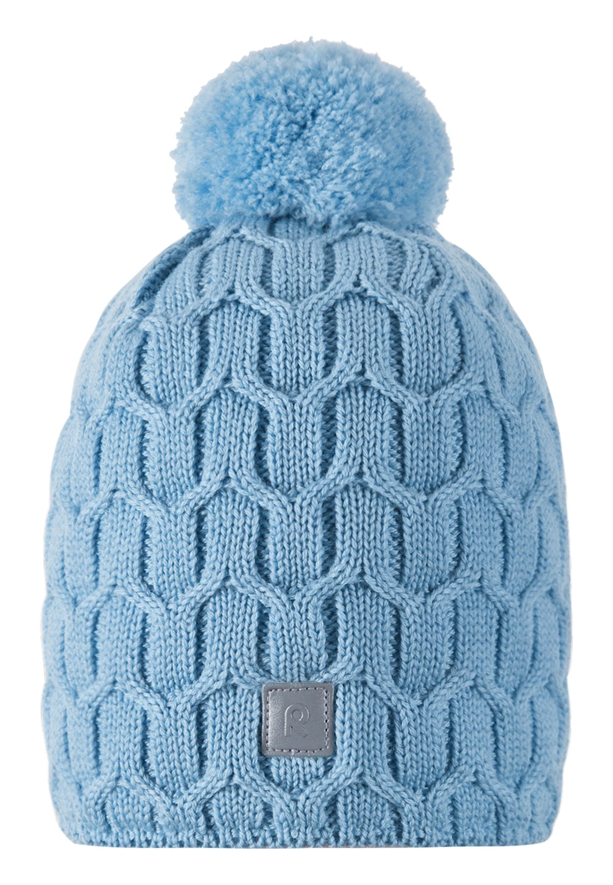 Reima Kinder Wintermütze aus Merinowolle Nyksund 5300066B 6300 hellblau 