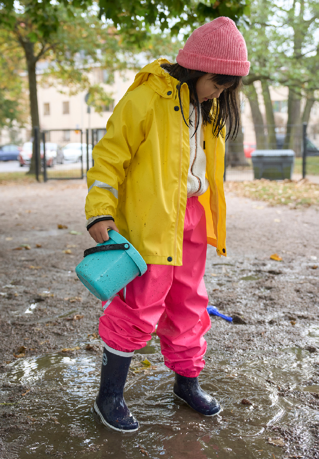 Matschhose Regenhosen Outdoor Softshellhose Mädchen Gefüttert