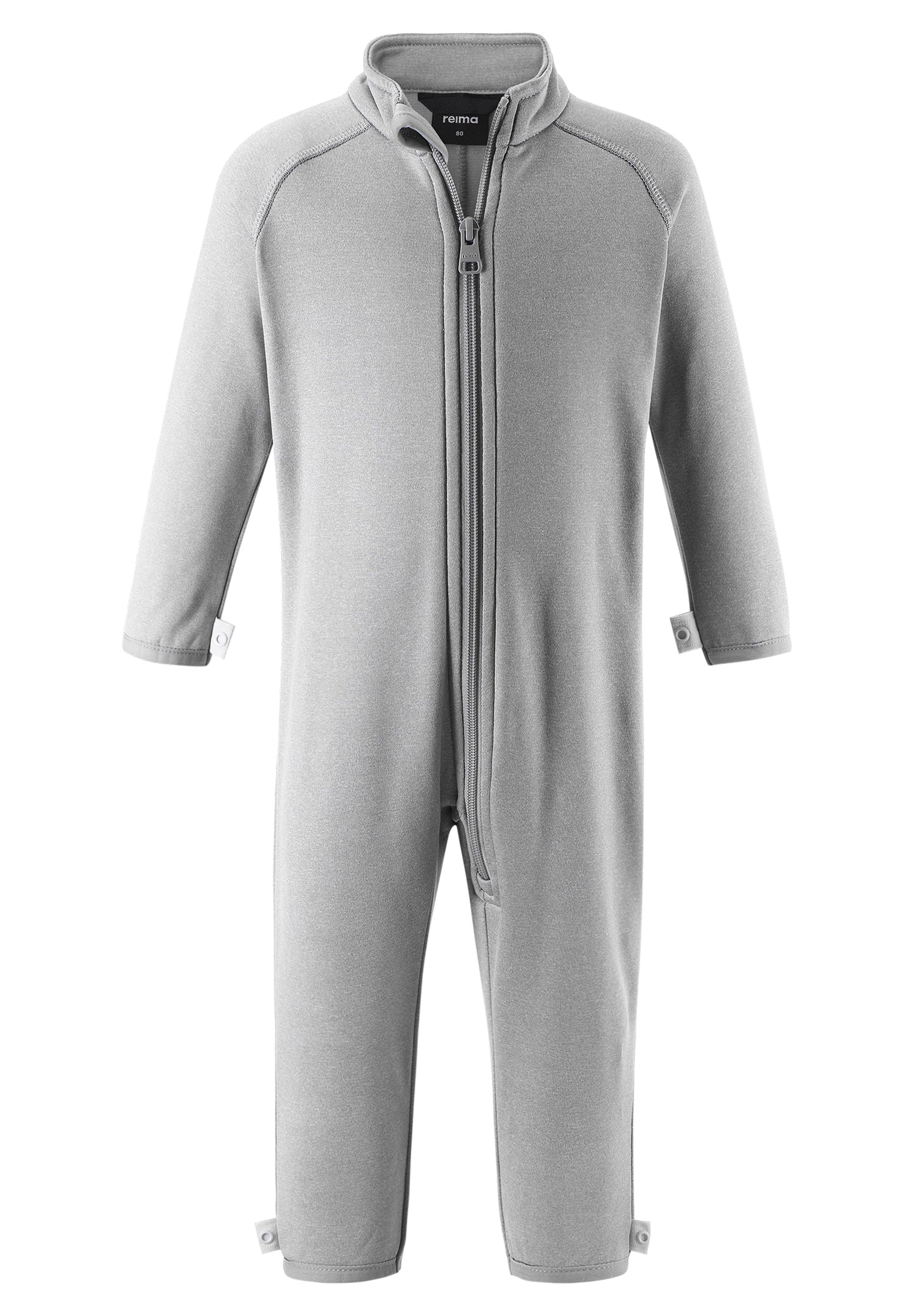 REIMA Kinder Fleeceoverall Oloisa/Kahvitus grau 5200013A 9150