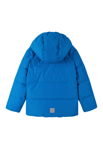 REIMA warme Daunen Winterjacke <br>Paimio <br> Gr. 128, 134, 152, 158, 164<br> echte zertifizierte Daune, waschbar<br> WS 10'000 mm