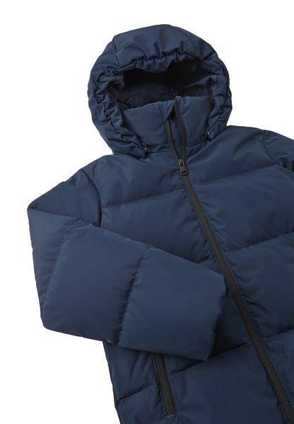 REIMA warme Daunen Winterjacke <br>Paimio <br> Gr. 104 - 164<br> echte zertifizierte Daune, waschbar<br> WS 10'000 mm