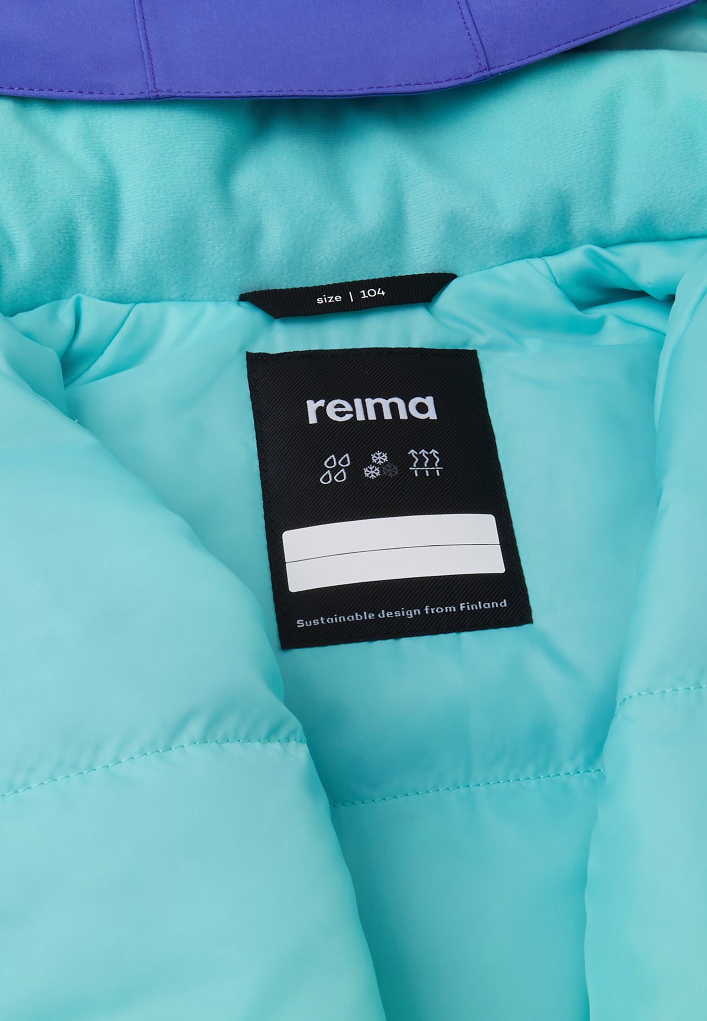 REIMA TEC Skijacke/Winterjacke Palsi <br>Gr. 92, 98, 104, 122<br> Schneefang & verstellbare Ärmelbündchen<br> funktionelle Details<br> WS 10'000 mm