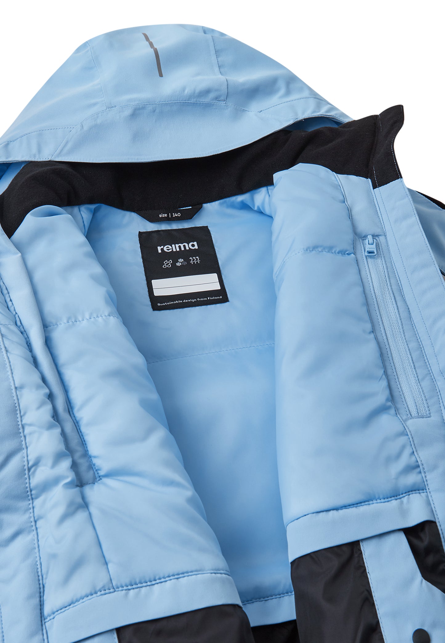 REIMA Skijacke/Winterjacke<br> Perille <br>Gr. 152 - 164<br> Schneefang&verstellbare Ärmelbündchen<br> mit Lycraeinsätzen mit Daumenloch<br> funktionelle Details <br> WS 10'000 mm