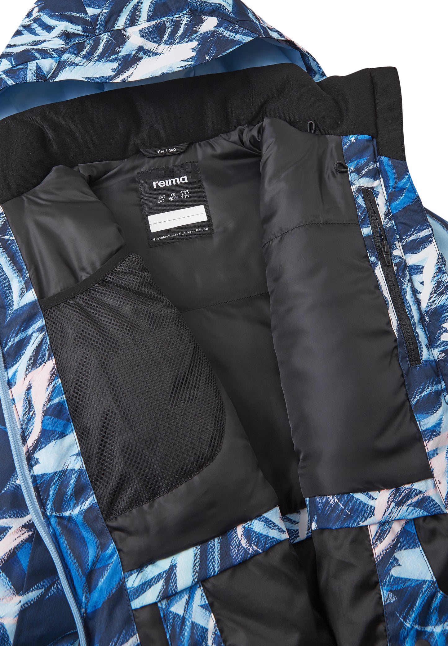 REIMA TEC Skijacke/Winterjacke AKTIONSFARBE <br>Posio <br>Gr. 146, 152<br> Schneefang, verstellbare Ärmelbündchen mit Lycraeinsätzen<br> wasserabweisende Taschen- und Front-Reissverschlüsse<br> WS 12'000 mm