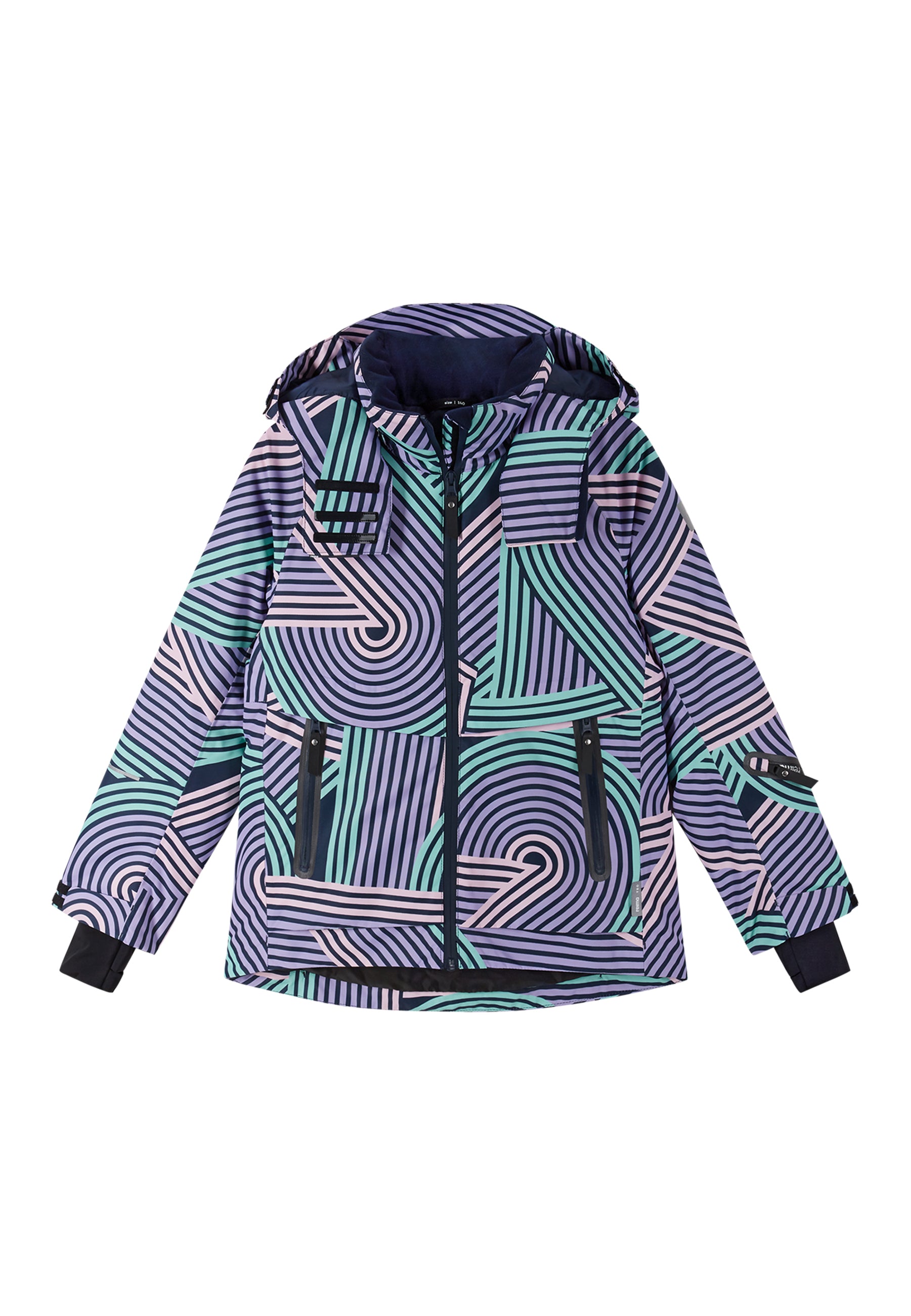 REIMA TEC Kinder Skijacke / Winterjacke Posio lila 5100076C 5457